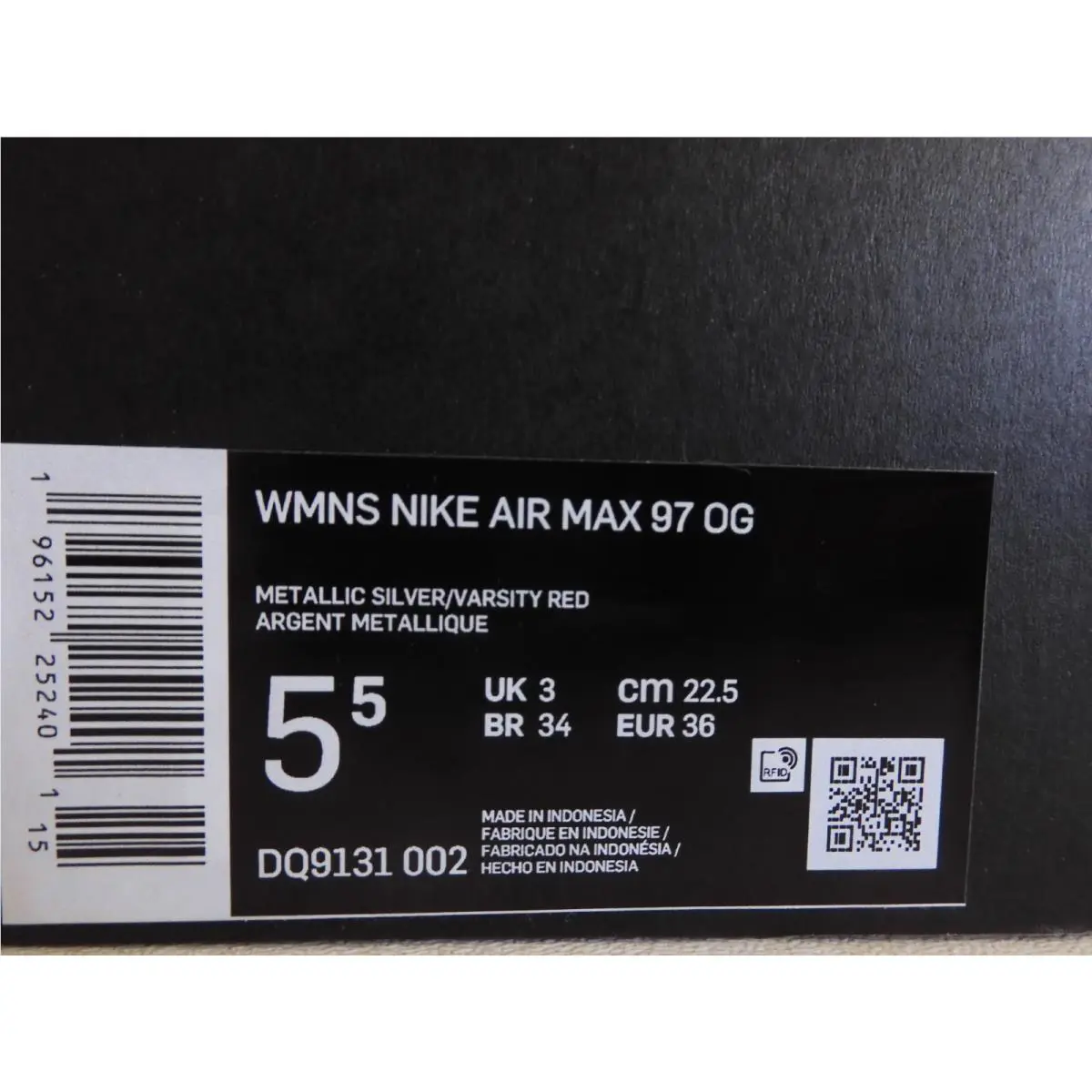 Nike shoes - Nike Air Max 97 - Air Max - DQ9131-002 - Silver (UPC: 196152252401) 3