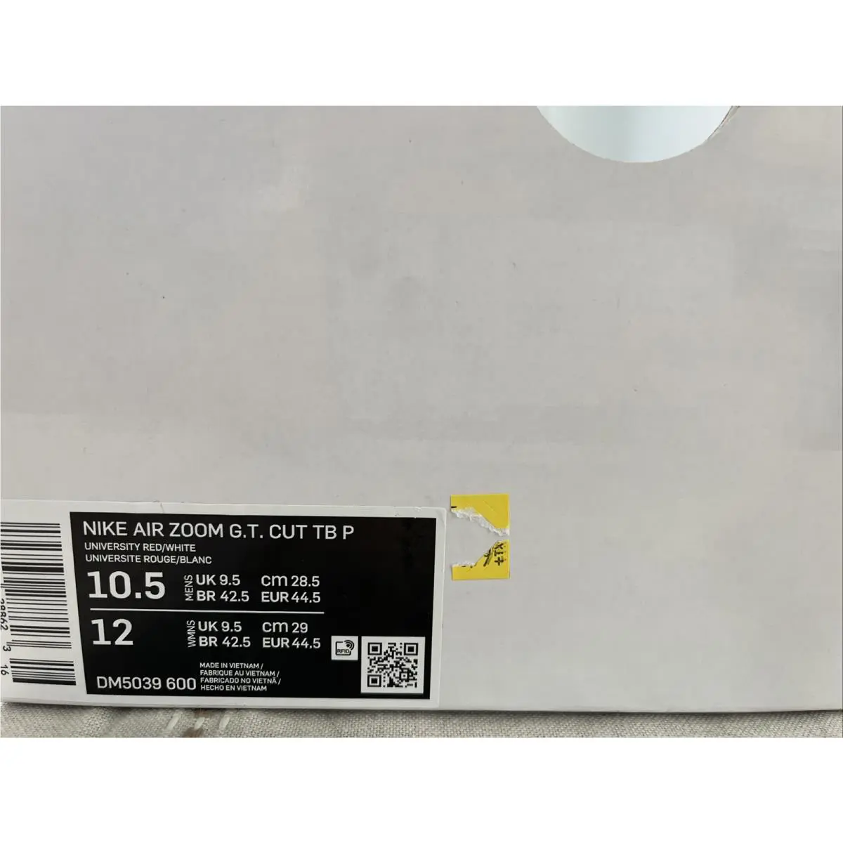Nike shoes - Nike Air Zoom G.T. Cut TB P - DM5039 600 - University Red White 14