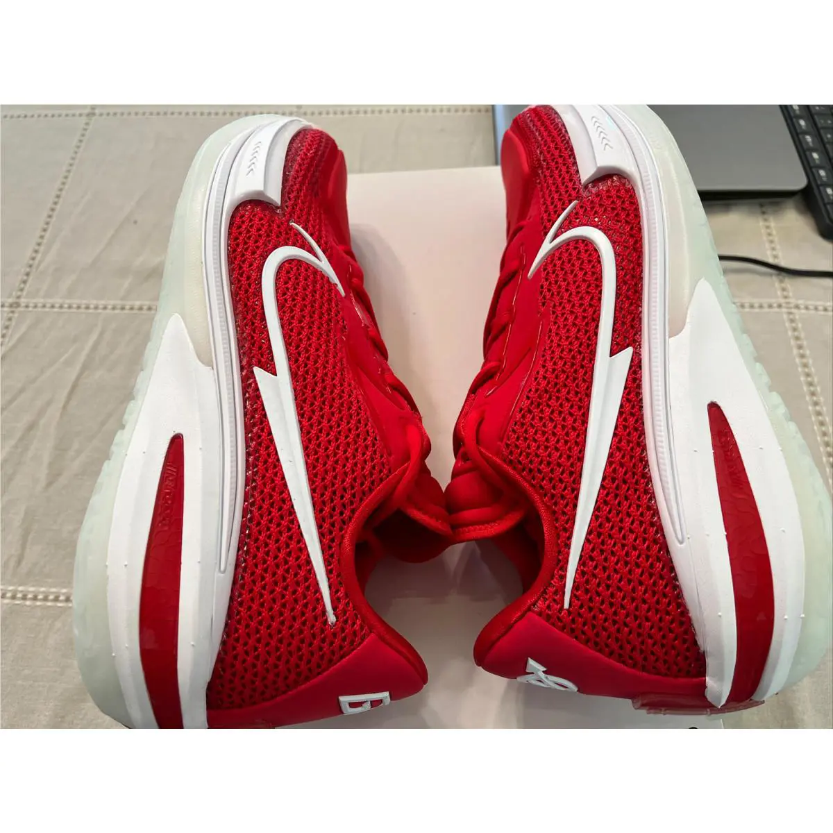 Nike shoes - Nike Air Zoom G.T. Cut TB P - DM5039 600 - University Red White 10
