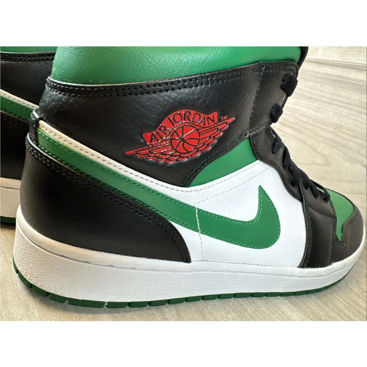 Nike shoes - Air Jordan 1 - Air - 554724-067 - Green (UPC: 0193654037871) 11