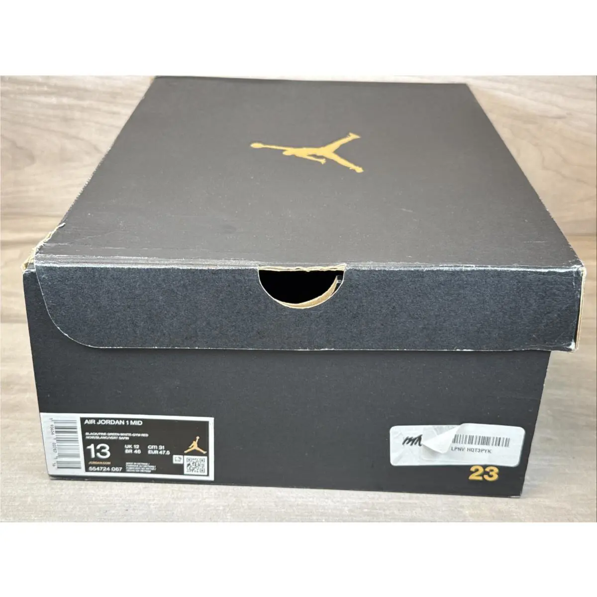 Nike shoes - Air Jordan 1 - Air - 554724-067 - Green (UPC: 0193654037871) 16