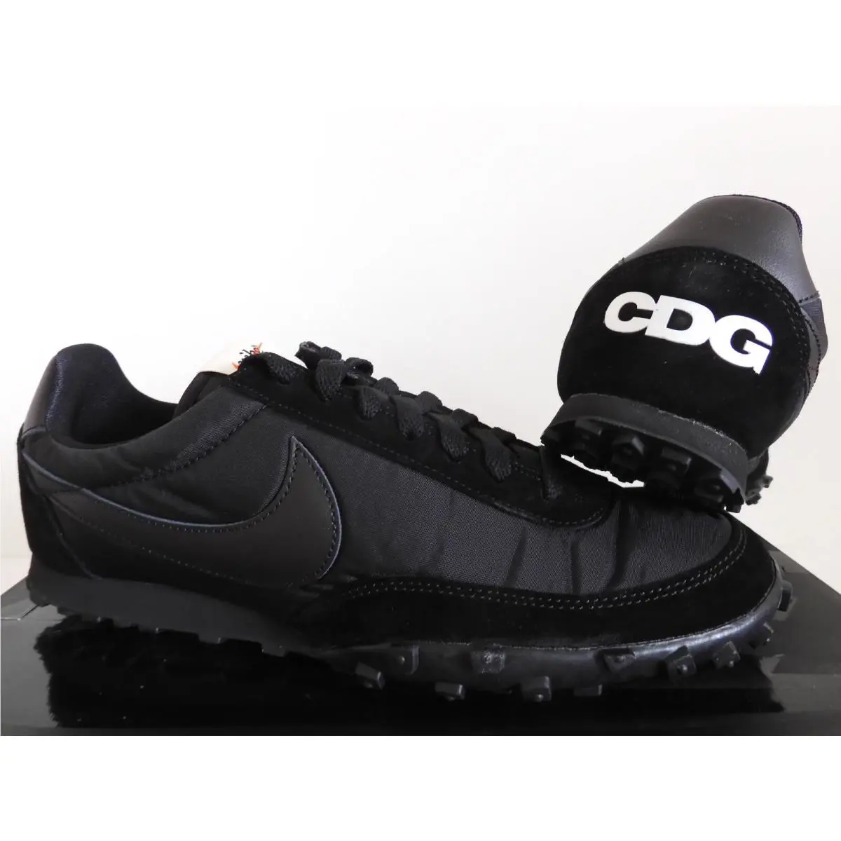 Nike shoes - Nike Waffle Racer - Waffle Racer - AA9709-001 - Black (UPC: 887227081339) 0
