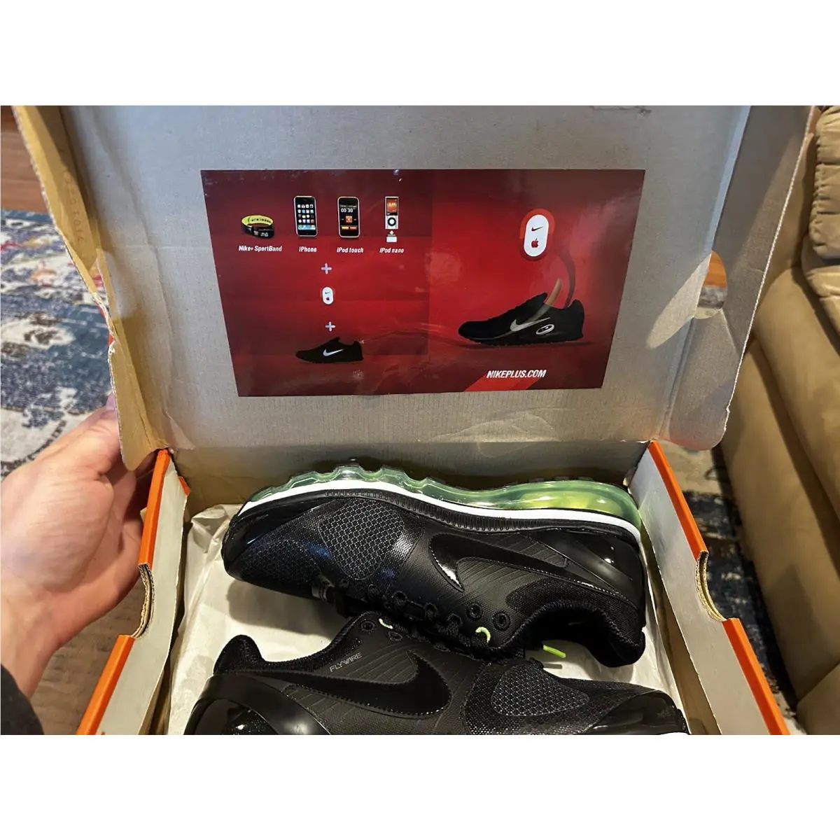 Nike shoes - Nike Air Max+ 2010 - Air - 386368-004 - Black 6