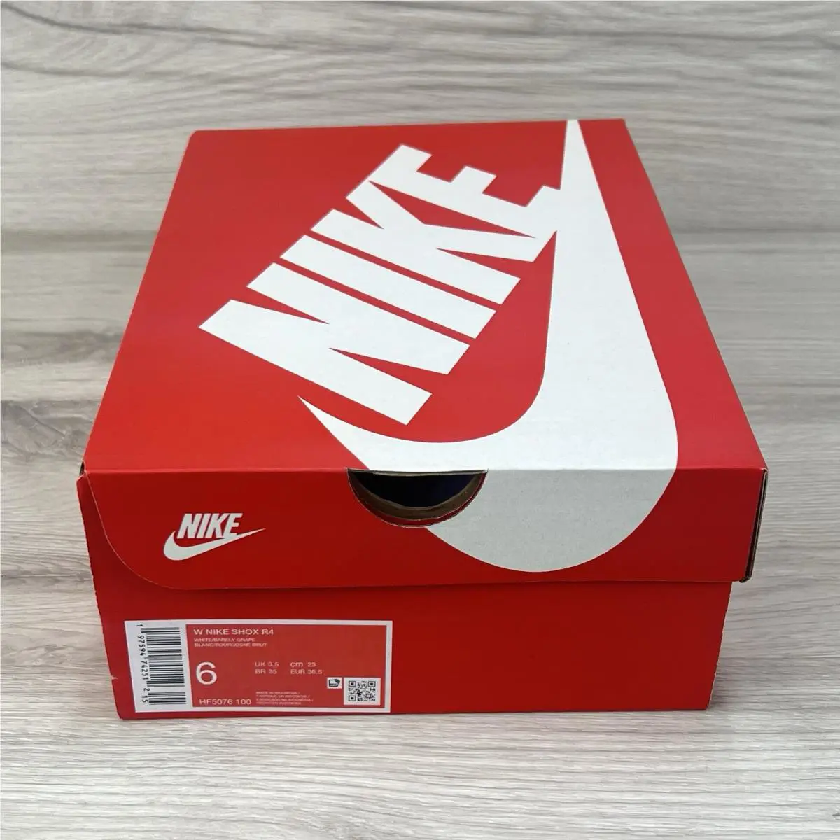 Nike shoes - Nike Shox R4 - Shox - HF5076-100 - Silver 8