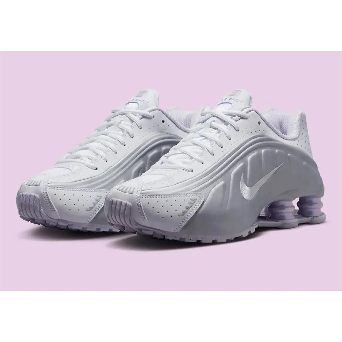 Nike shoes - Nike Shox R4 - Shox - HF5076-100 - Silver 2