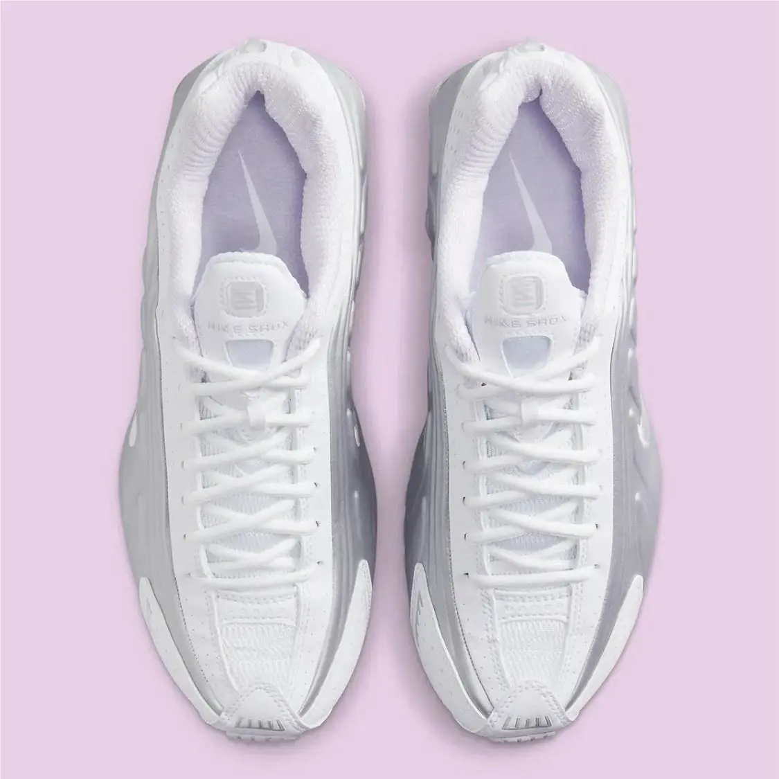 Nike shoes - Nike Shox R4 - Shox - HF5076-100 - Silver 3