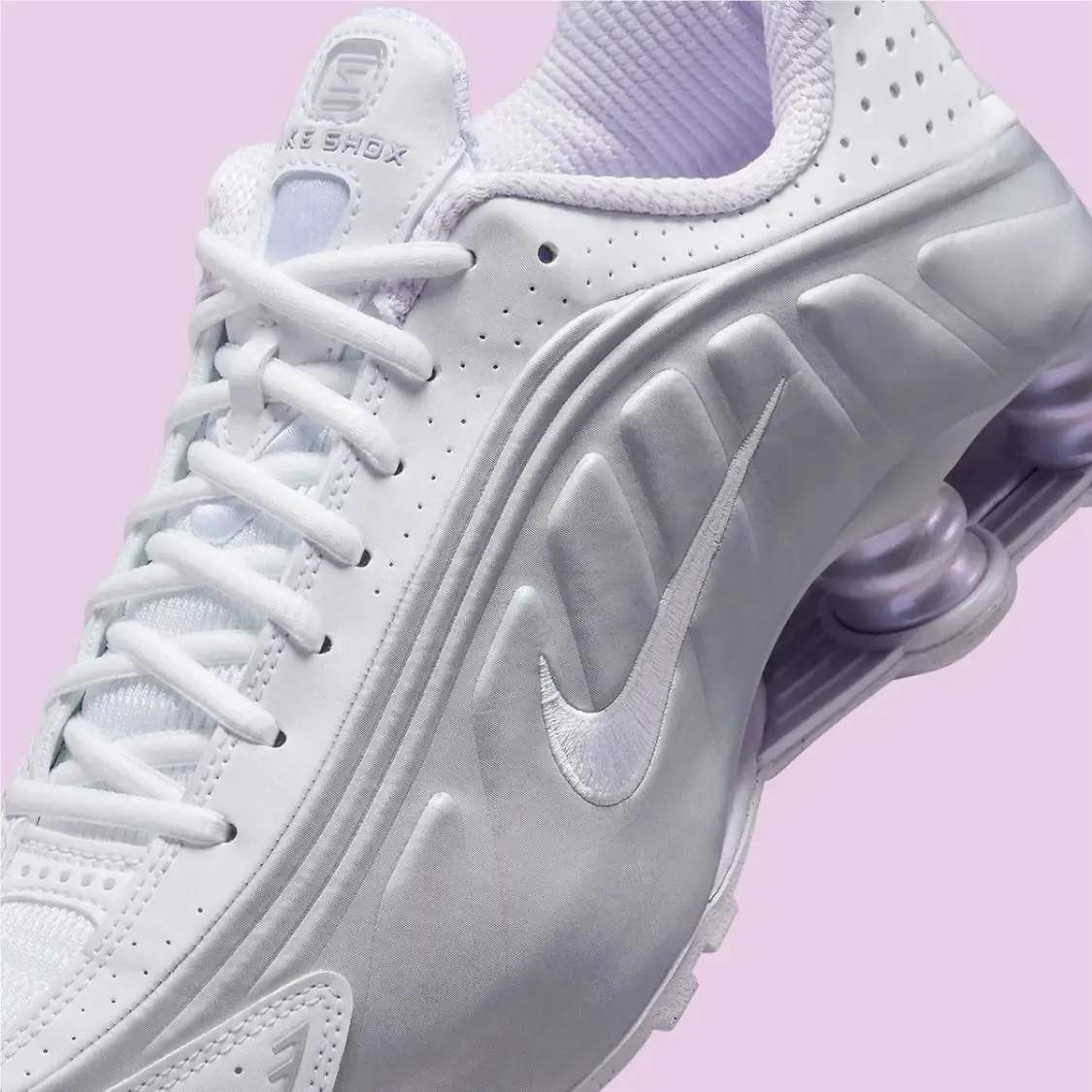 Nike shoes - Nike Shox R4 - Shox - HF5076-100 - Silver 5