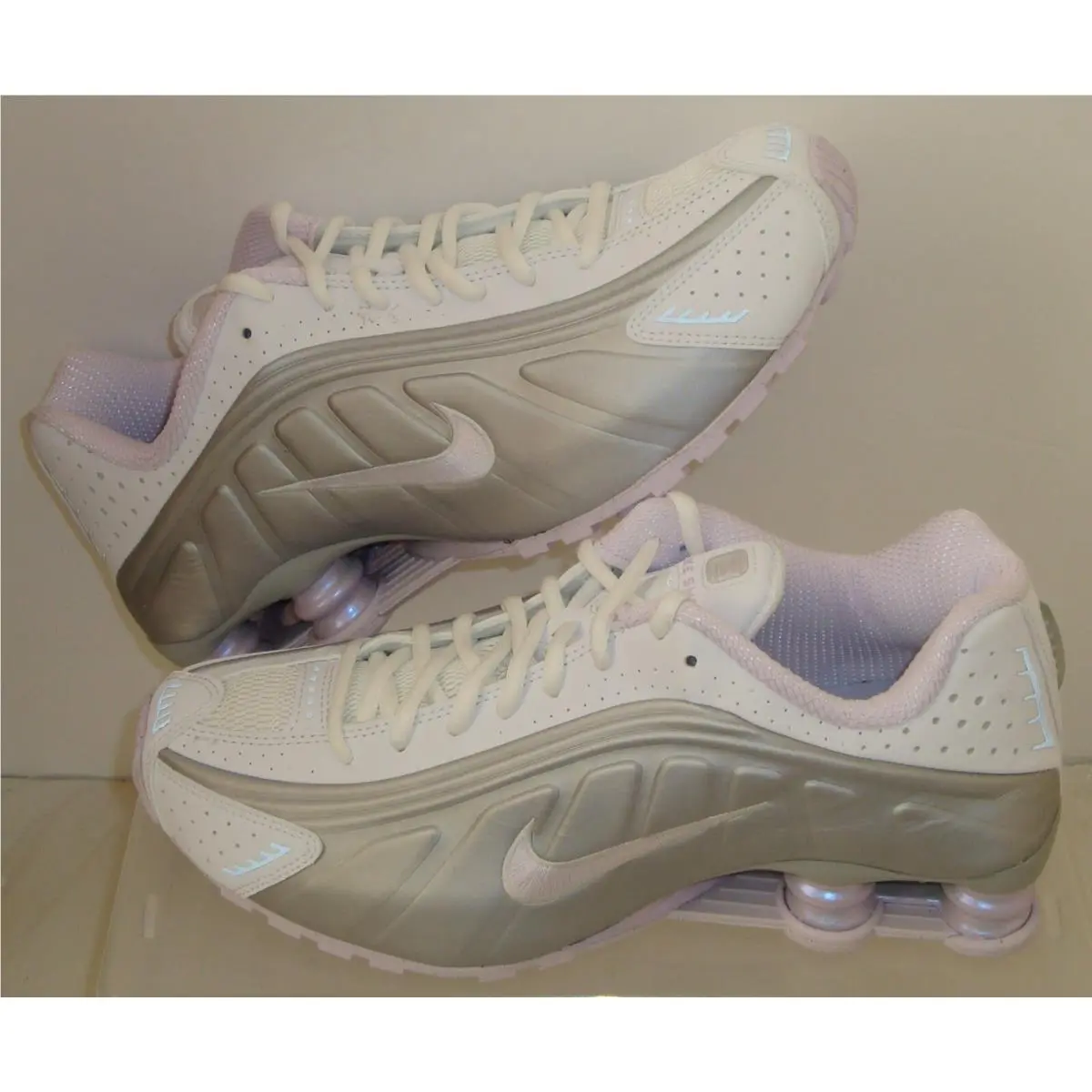 Nike shoes - Nike Shox R4 - Shox - HF5076 100 - Multi-Color (UPC: 00197594734425) 4
