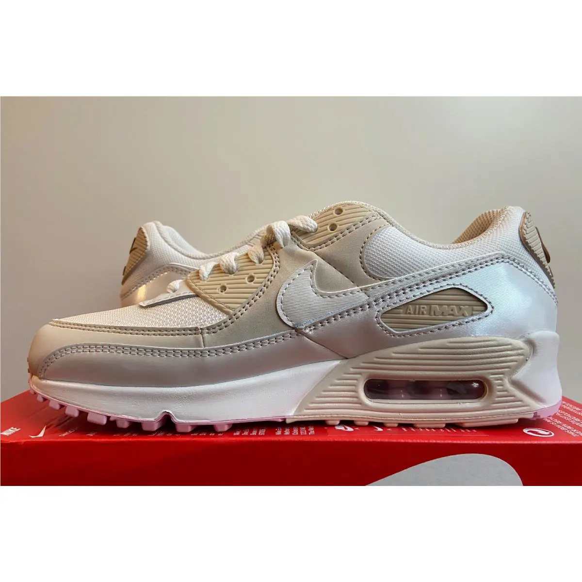 Nike shoes - Nike Air Max 90 - Air Max - CT1873-100 - Summit White/Metallic Summit White 3