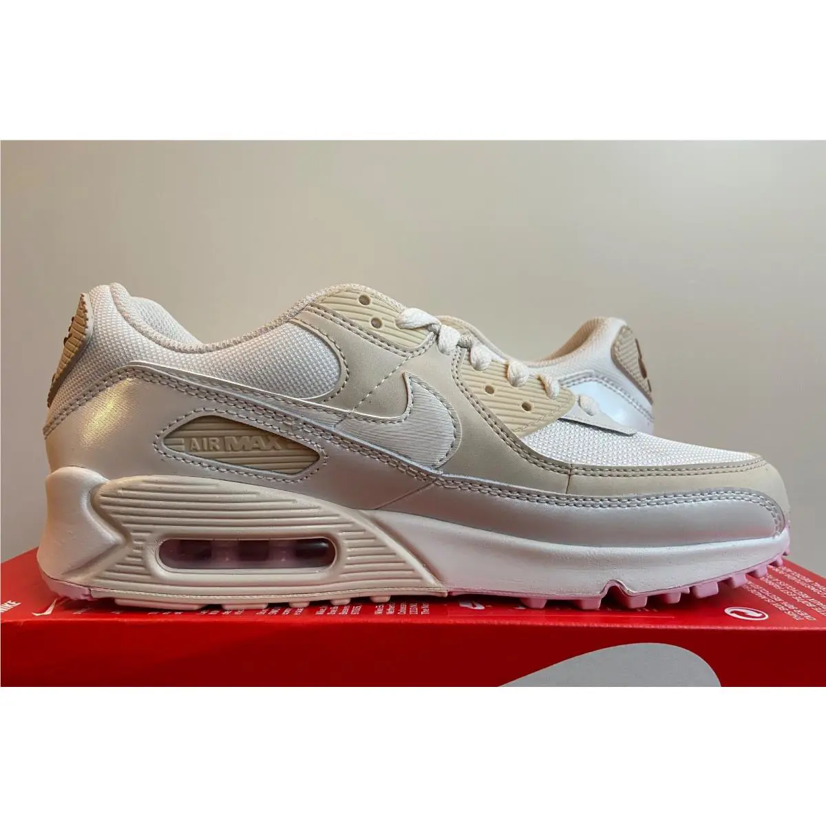 Nike shoes - Nike Air Max 90 - Air Max - CT1873-100 - Summit White/Metallic Summit White 4