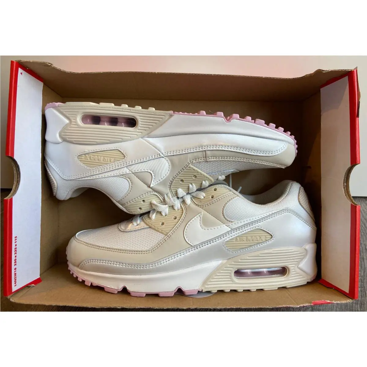 Nike shoes - Nike Air Max 90 - Air Max - CT1873-100 - Summit White/Metallic Summit White 6