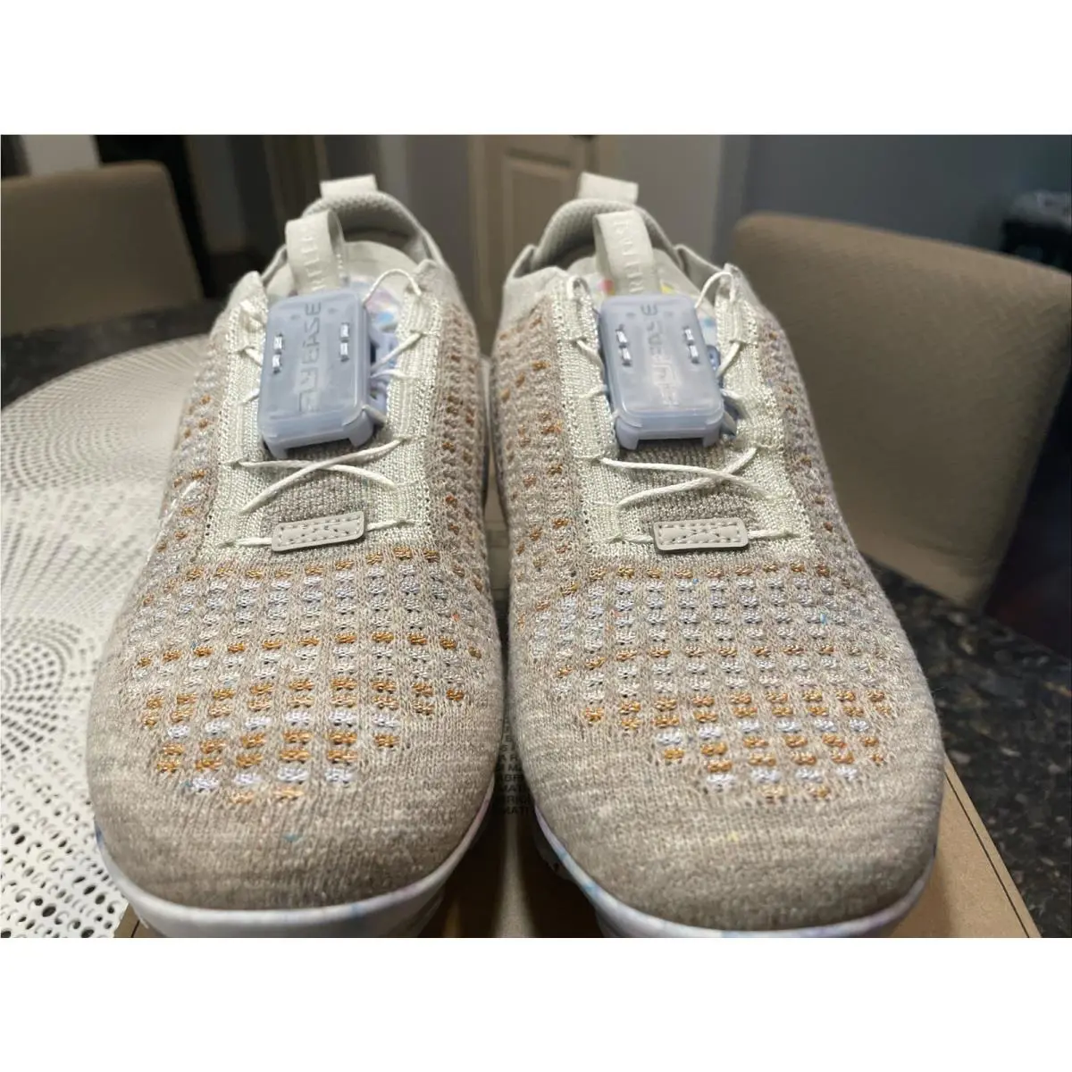 Nike shoes - Air VaporMax 2020 Flyknit - Air VaporMax Flyknit - CT1933-100 - Oatmeal White Light Bone 3