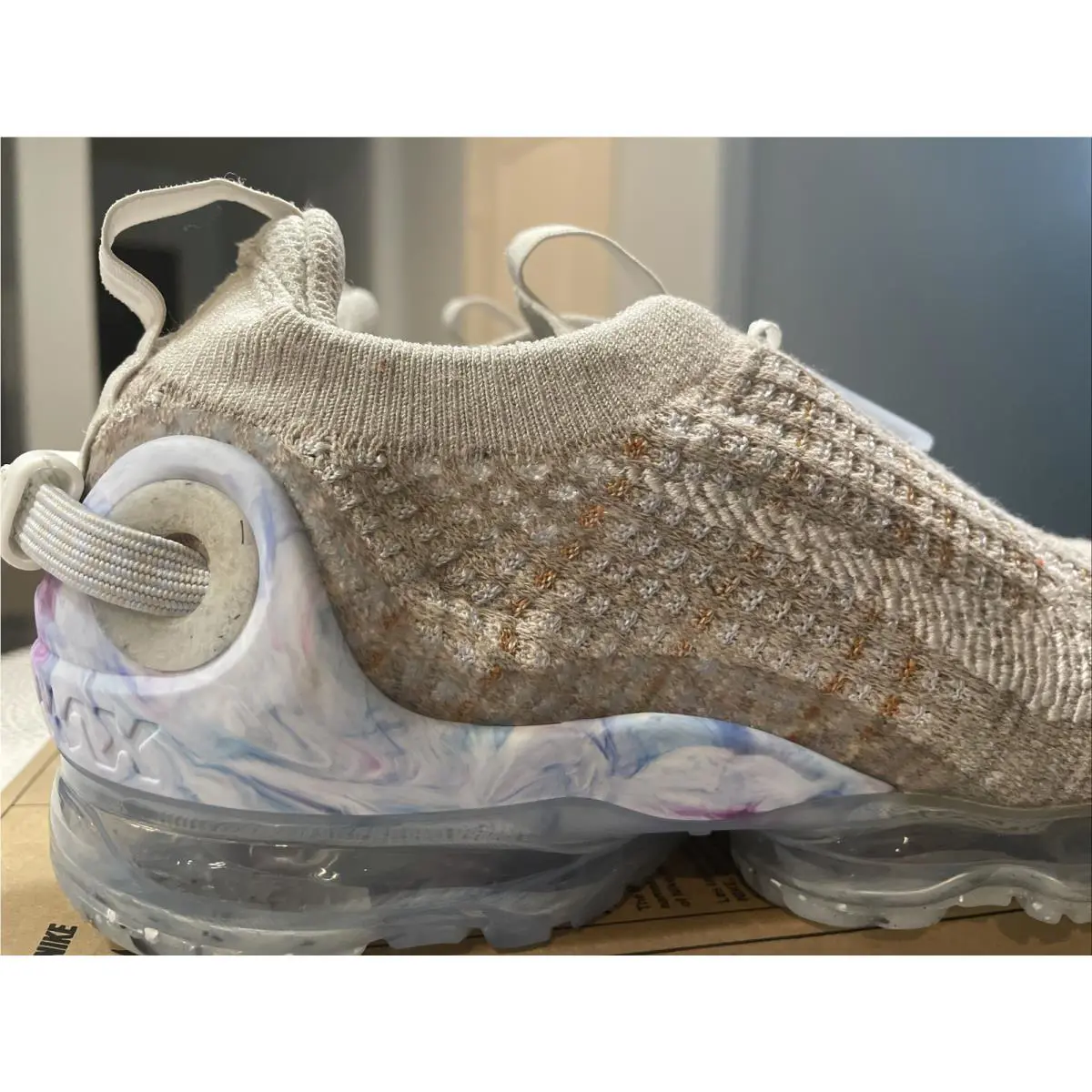 Nike shoes - Air VaporMax 2020 Flyknit - Air VaporMax Flyknit - CT1933-100 - Oatmeal White Light Bone 5