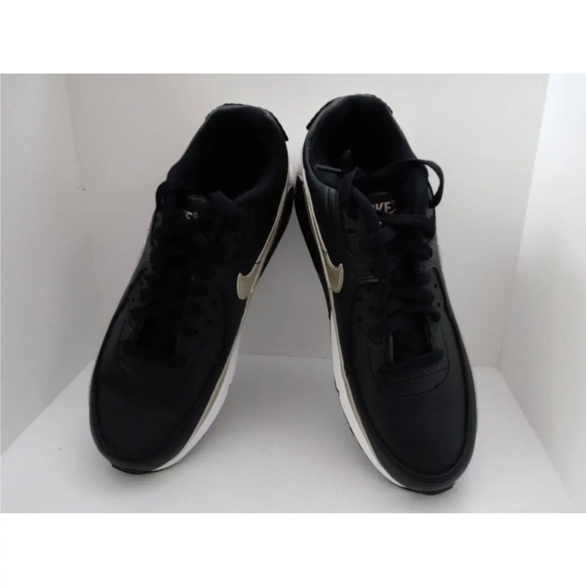 Nike shoes - Nike Air Max 90 - Air Max - CD6864-008 - BLACK/METALIC GOLD STAR-BLACK 8