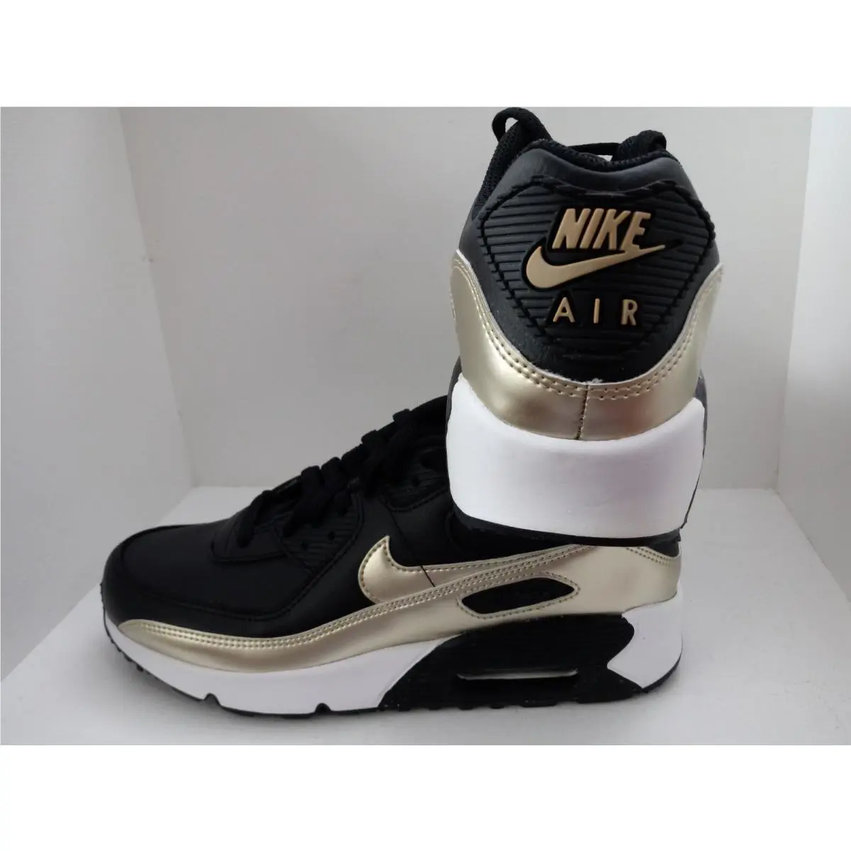 Nike shoes - Nike Air Max 90 - Air Max - CD6864-008 - BLACK/METALIC GOLD STAR-BLACK 10
