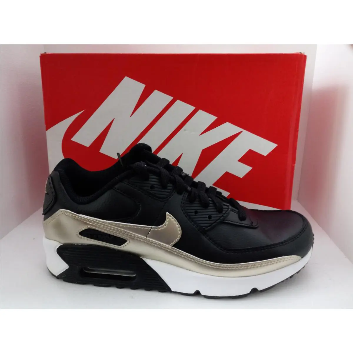 Nike shoes - Nike Air Max 90 - Air Max - CD6864-008 - BLACK/METALIC GOLD STAR-BLACK 1