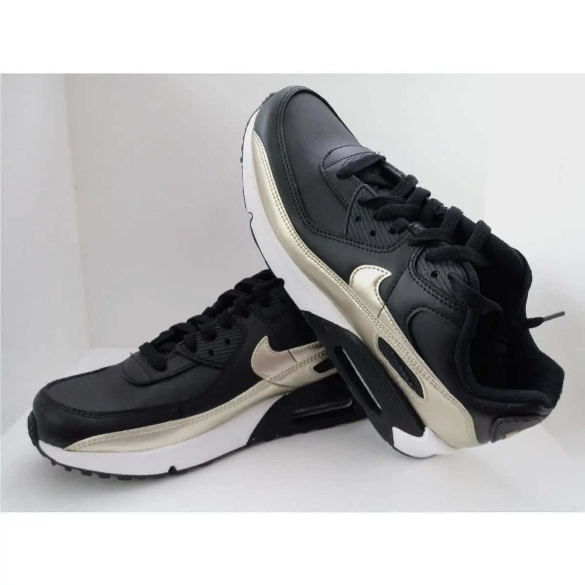 Nike shoes - Nike Air Max 90 - Air Max - CD6864-008 - BLACK/METALIC GOLD STAR-BLACK 3