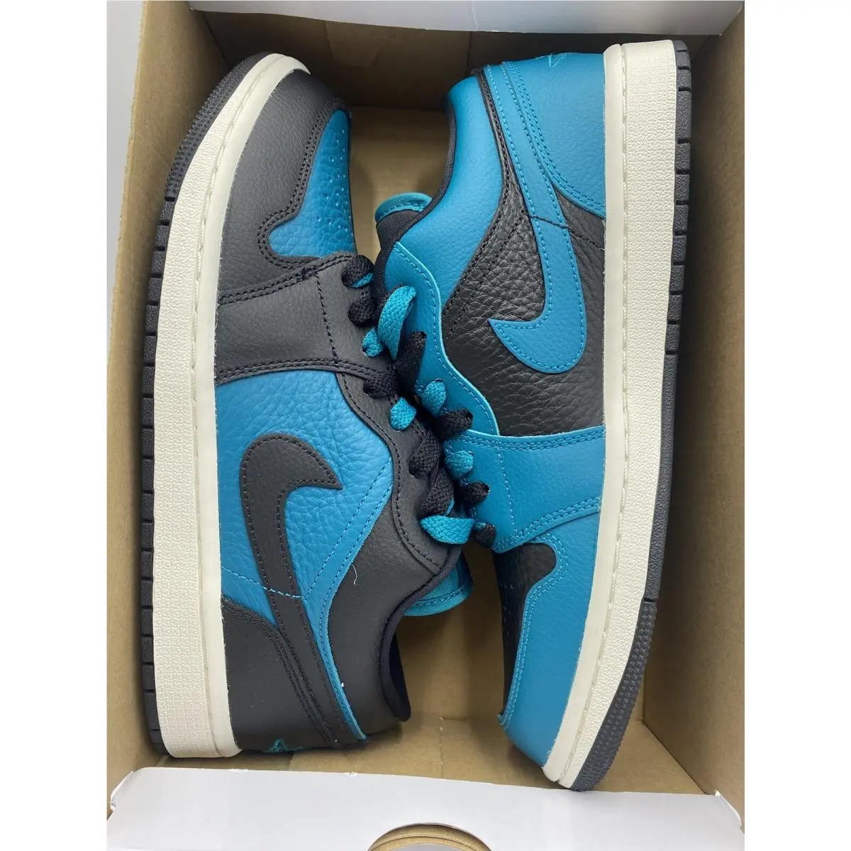 Nike shoes - Nike Air Jordan 1 - Air - DR0502-300 - Black/Green (UPC: 196154207928) 6