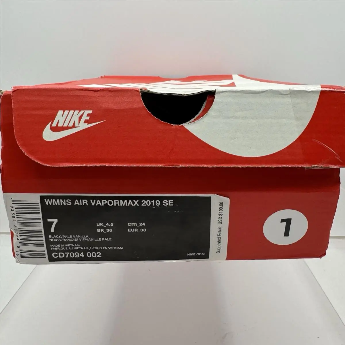 Nike shoes - Nike Air VaporMax 2019 SE - CD7094 002 - Black 7