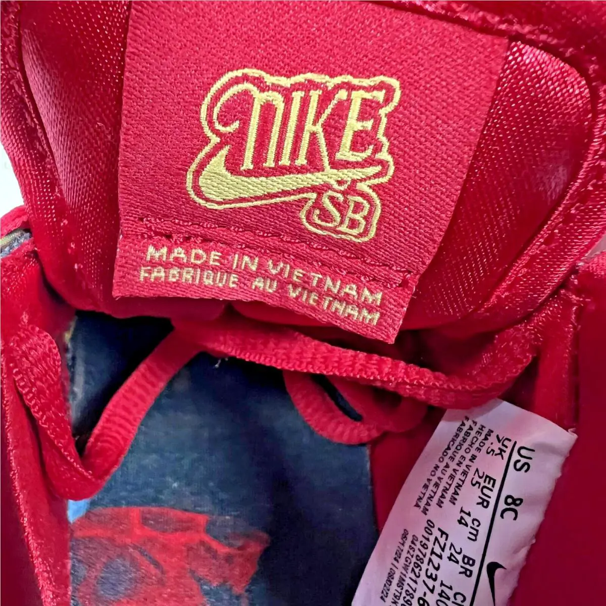 Nike shoes - Nike Sb Dunk Low - Dunk Low - Red (UPC: 197862178906) 15