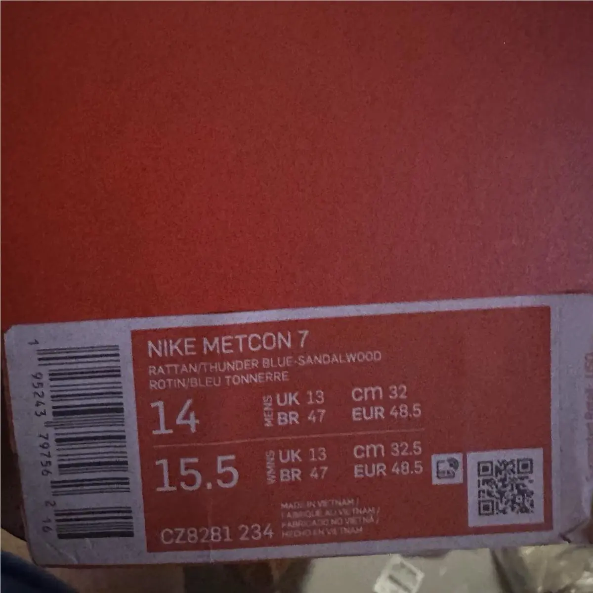Nike shoes - Brown, Manufacturer: Rattan/Sandalwood/Sail/Thunder Blue 6