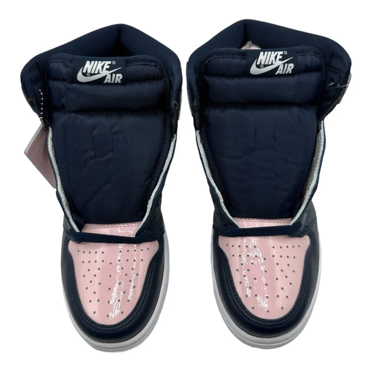 Nike shoes - Nike Air Jordan 1 High OG - DD9335-641 - Atmosphere White Laser Pink Obsidian 2