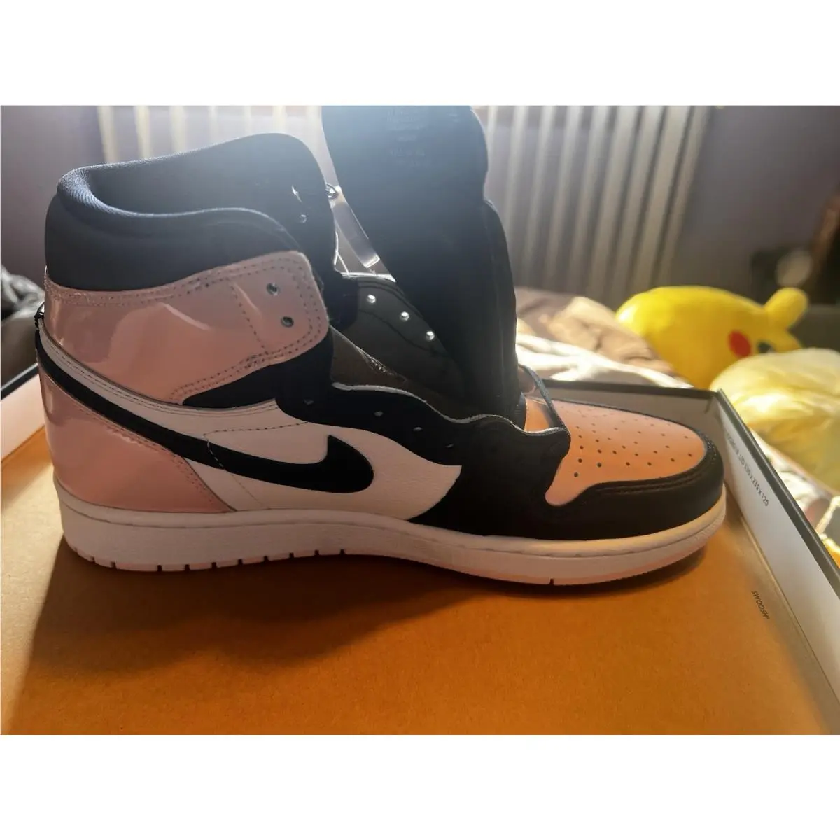 Nike shoes - Air Jordan 1 - Air - DD9335-641 - Multicolor, Manufacturer: Atmosphere/White-Laser Pink-Obsidian 4