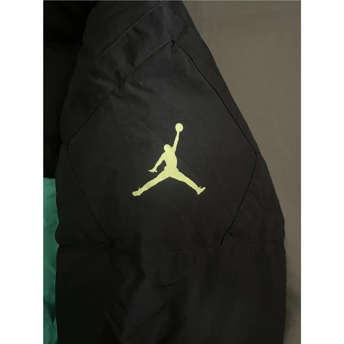 Nike clothing - Air Jordan - Air - CK6661-011 - Black/Green-Pink (UPC: 0194276908280) 2