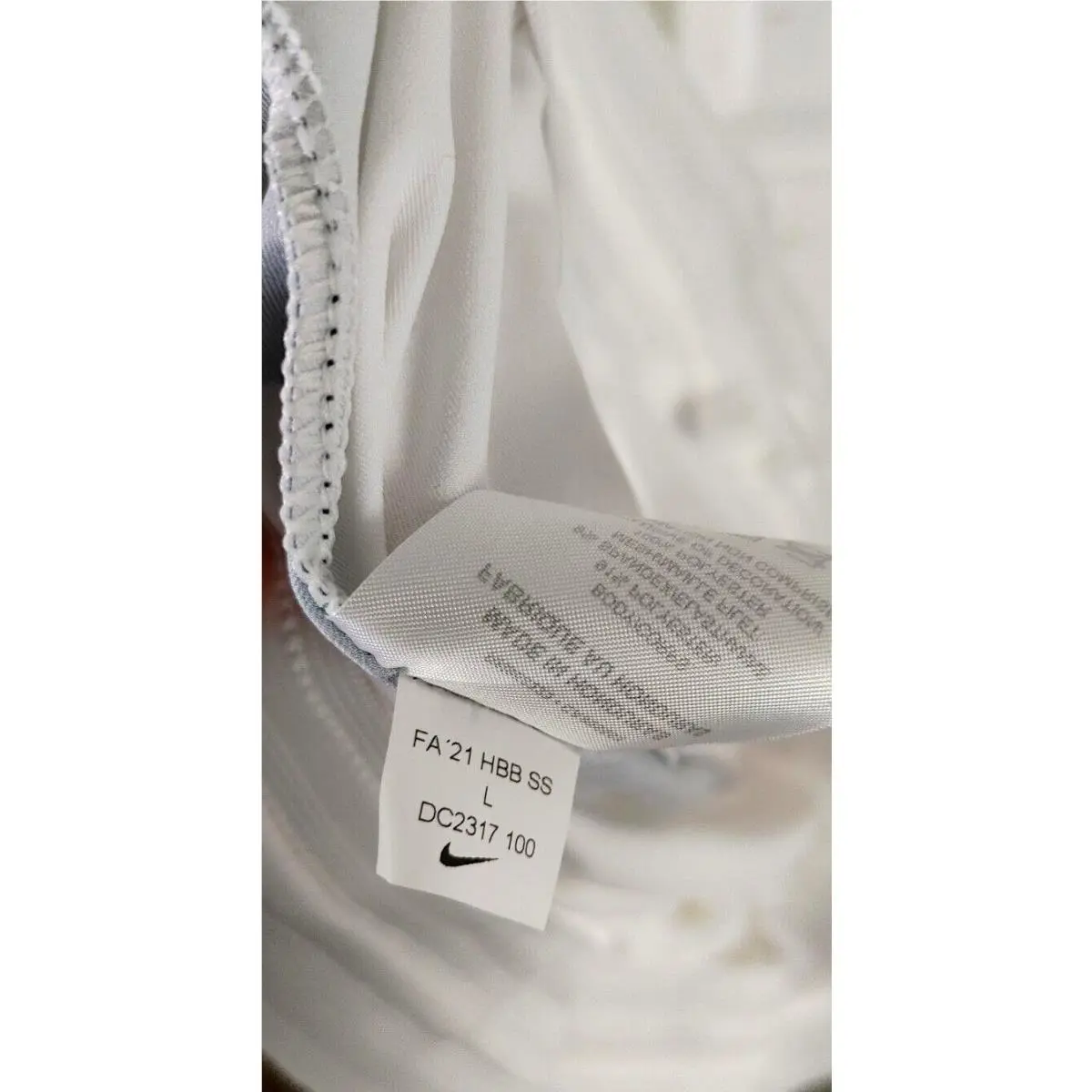 Nike clothing - FA `21 HBB SS - HBB - White 2
