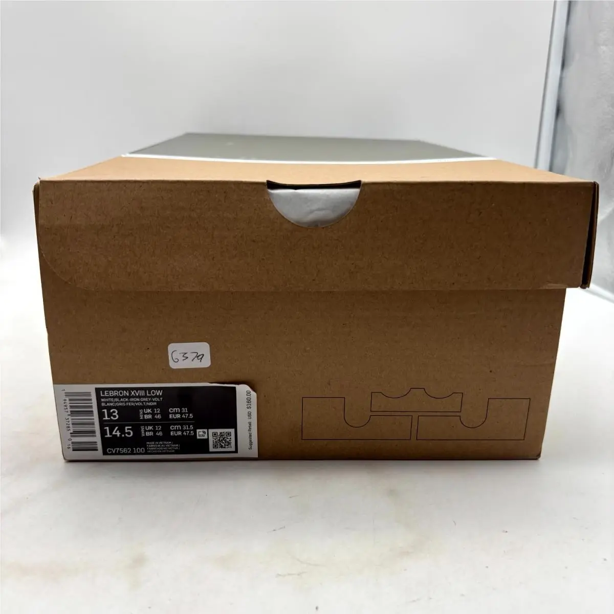 Nike shoes - Nike LeBron 18 Low - LeBron Low - CV7562-100 - Black (UPC: 194957372850) 7