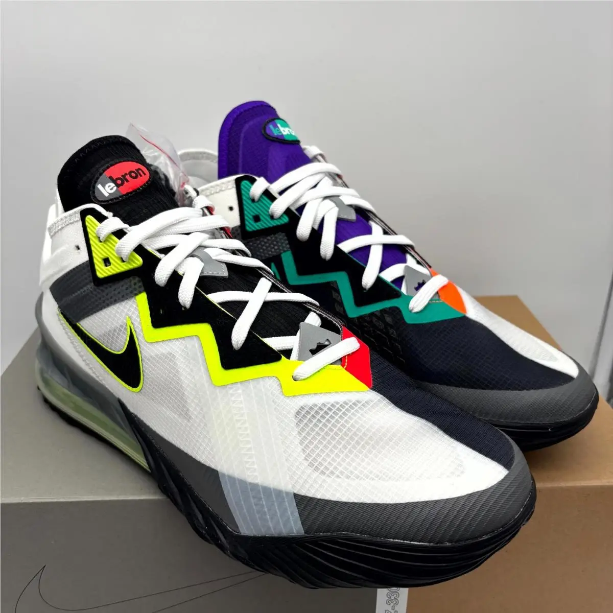 Nike shoes - Nike LeBron 18 Low - LeBron Low - CV7562-100 - Black (UPC: 194957372850) 0