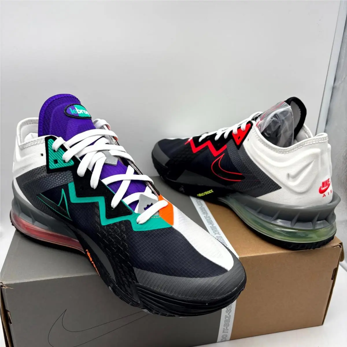 Nike shoes - Nike LeBron 18 Low - LeBron Low - CV7562-100 - Black (UPC: 194957372850) 5