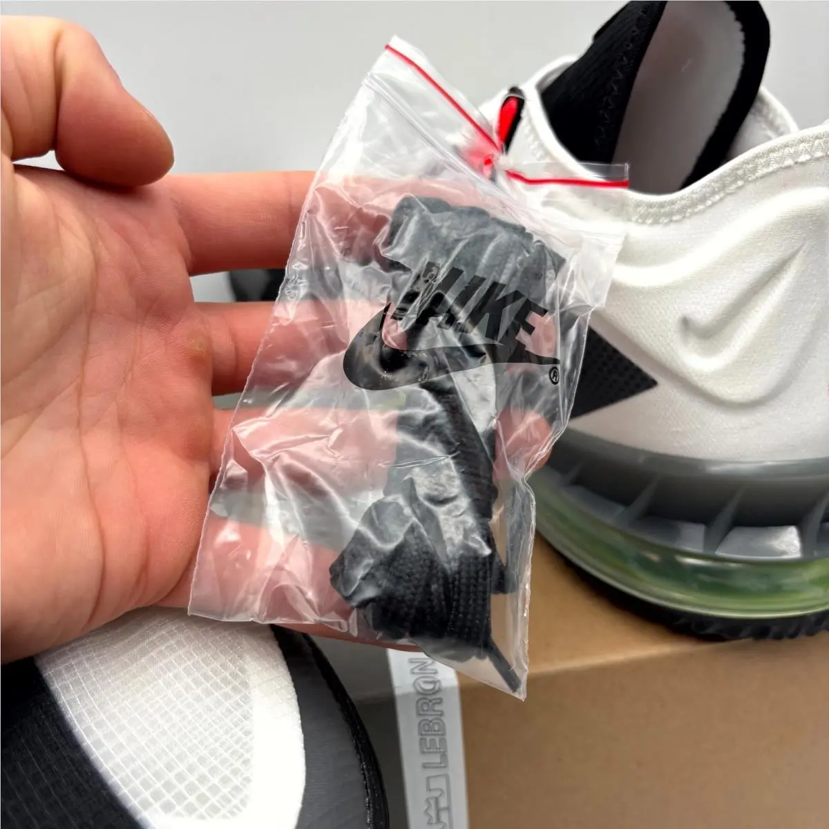 Nike shoes - Nike LeBron 18 Low - LeBron Low - CV7562-100 - Black (UPC: 194957372850) 6
