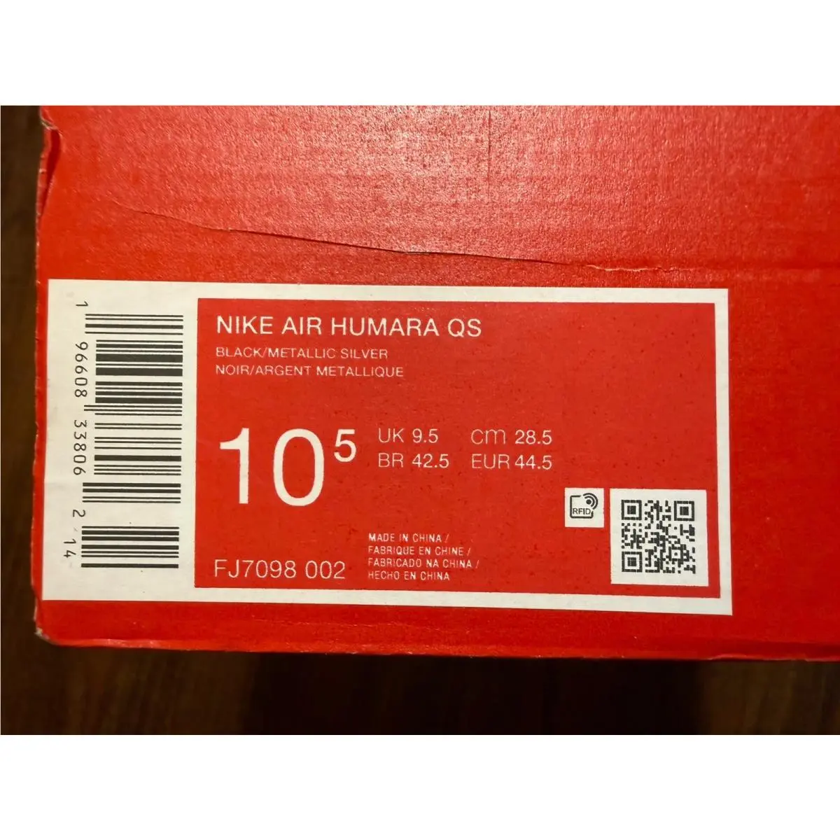 Nike shoes - Nike Air Humara QS - Air Humara - FJ7098 002 - Multicolor (UPC: 00196608338000) 6