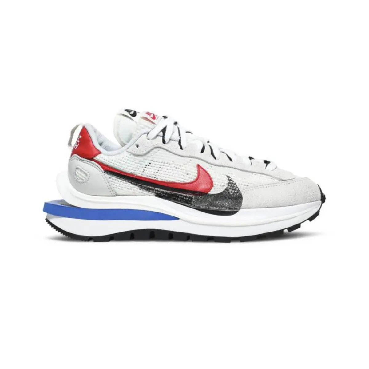 Nike Vaporwaffle Sacai CV1363-100 Sail Bone White Royal Blue Fuchsia Red Mens 15 - White