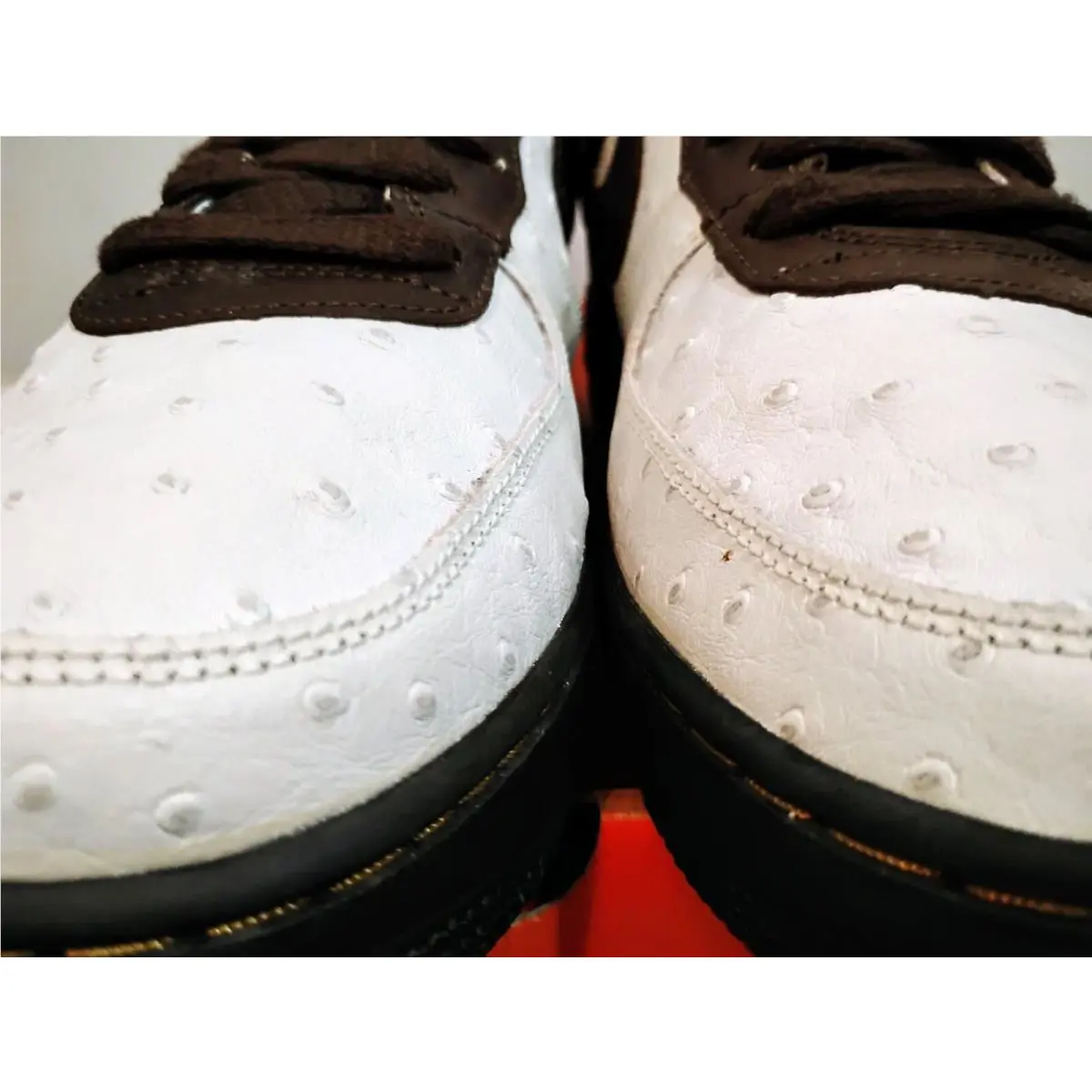 Nike shoes - Nike Air Force 1 - Air Force - 312945-112 - Brown 3