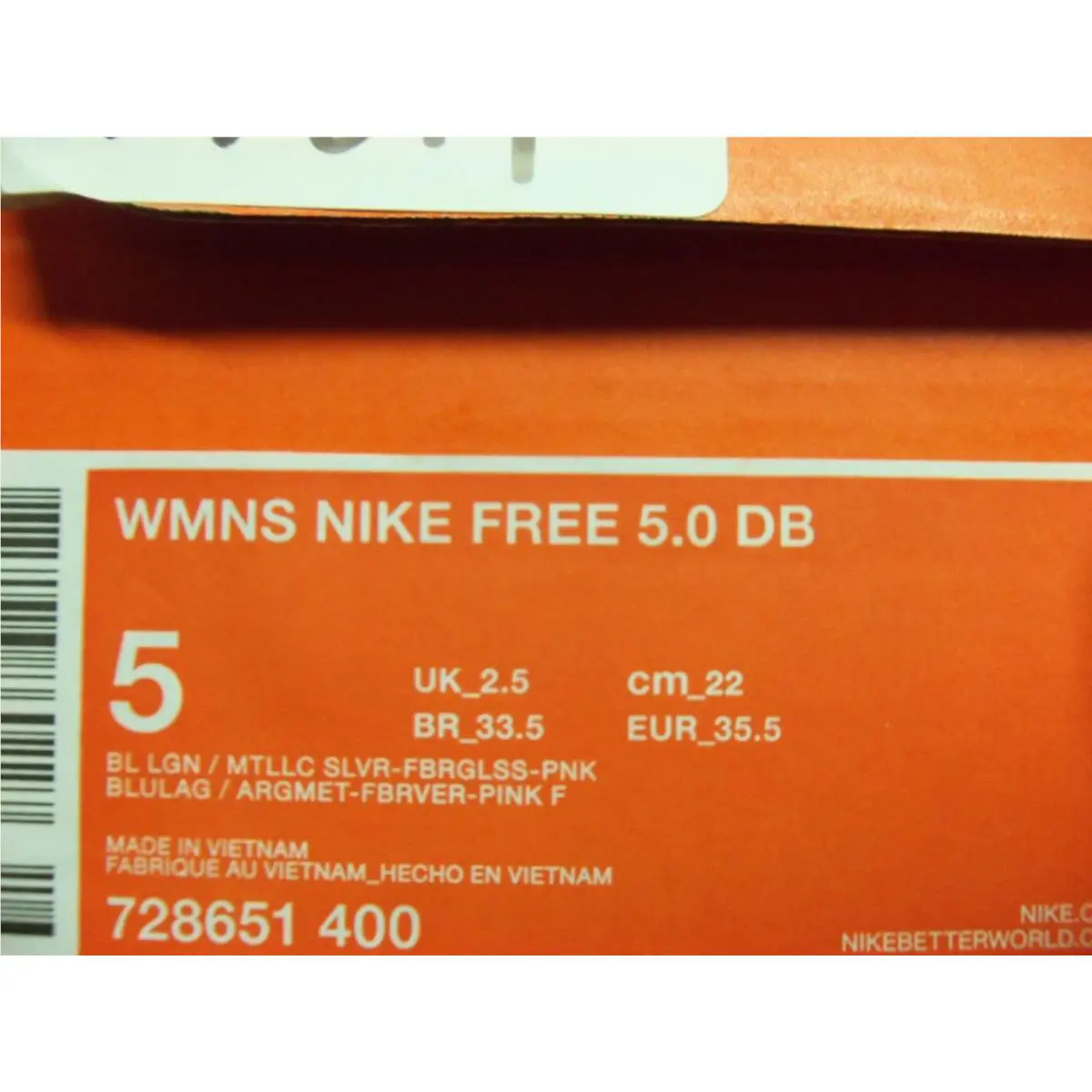 Nike shoes - Nike Free 5.0 - Free - 728651-400 - Blue 4