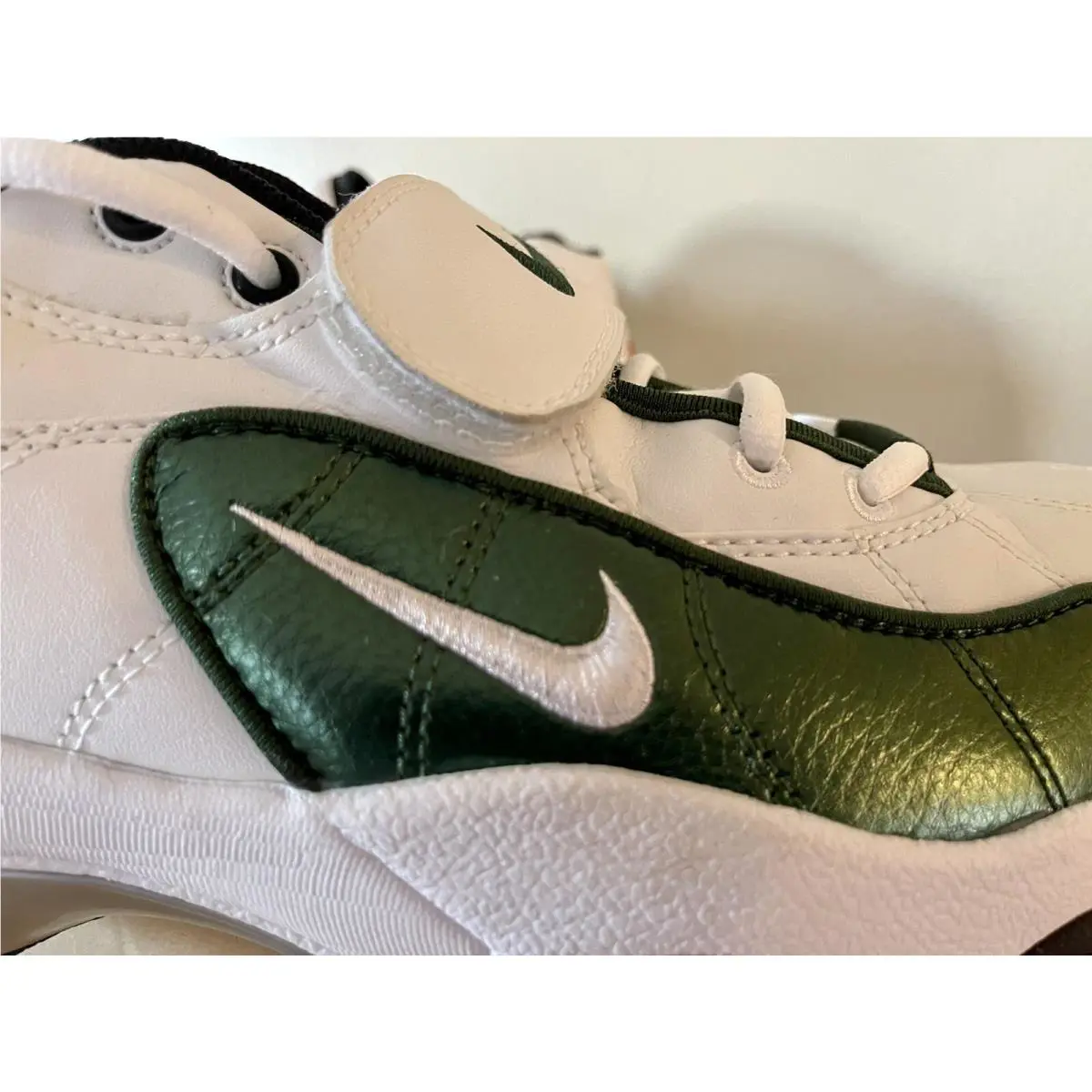 Nike shoes - Nike Air Pro Turf - Air Pro Turf - 421733 - White / White - Deep Forest (UPC: 0685068892356) 7