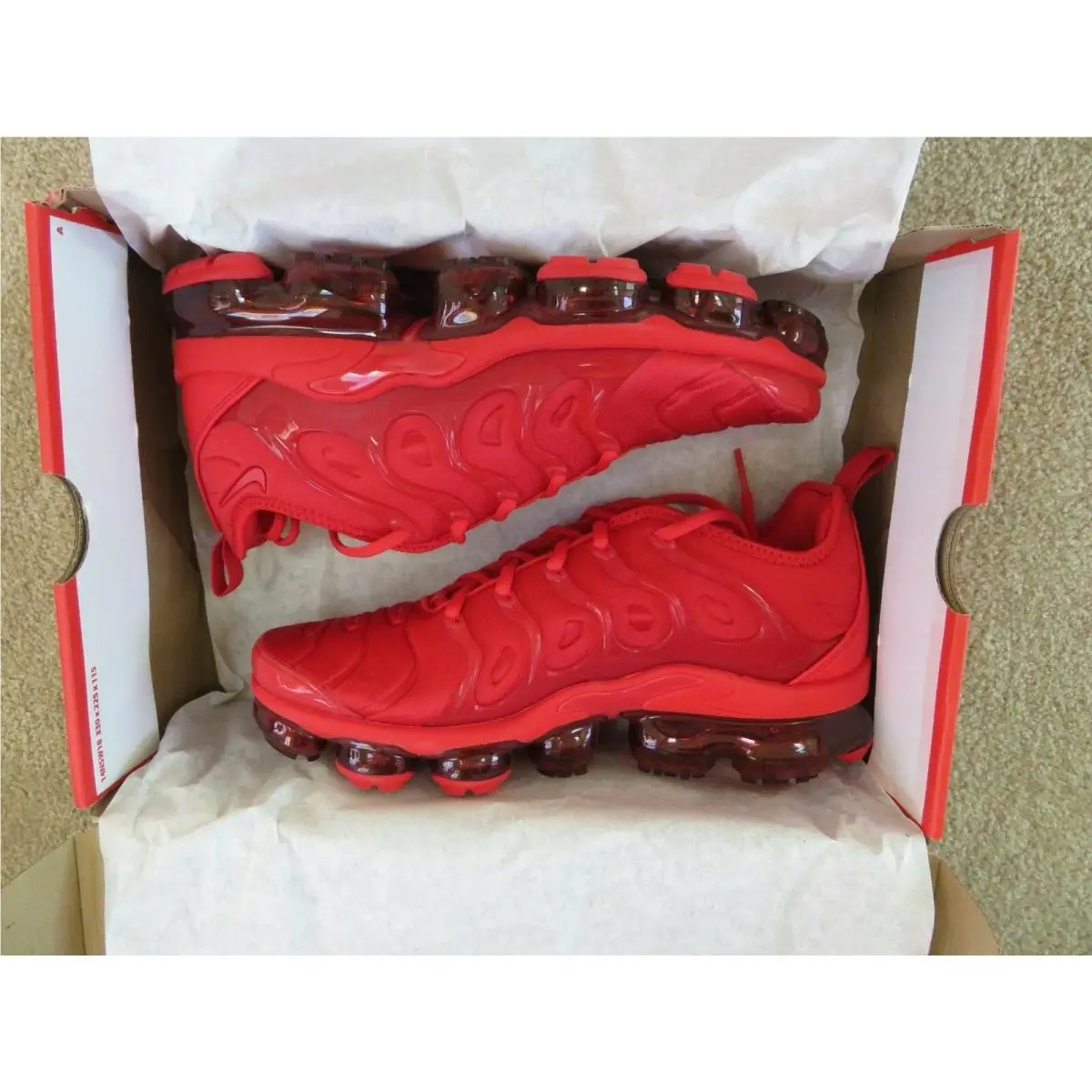 Nike shoes - Nike Air VaporMax - Air VaporMax - CW6973-600 - Red (UPC: 0194274695168) 4