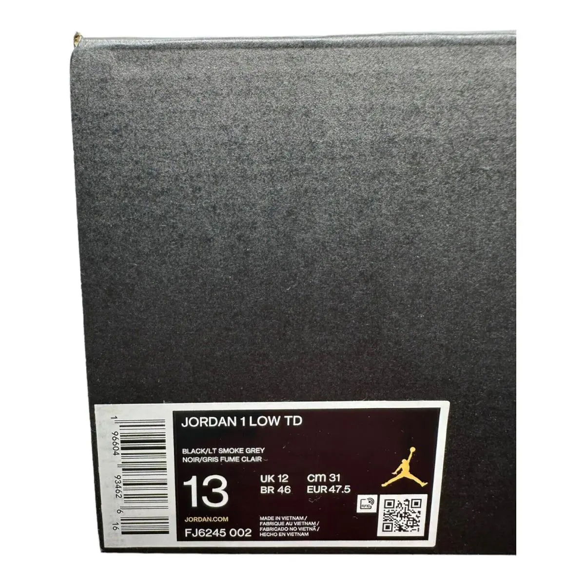 Nike shoes - Nike Air Jordan 1 - Air - FJ6245-002 - Gray (UPC: 196604934626) 6