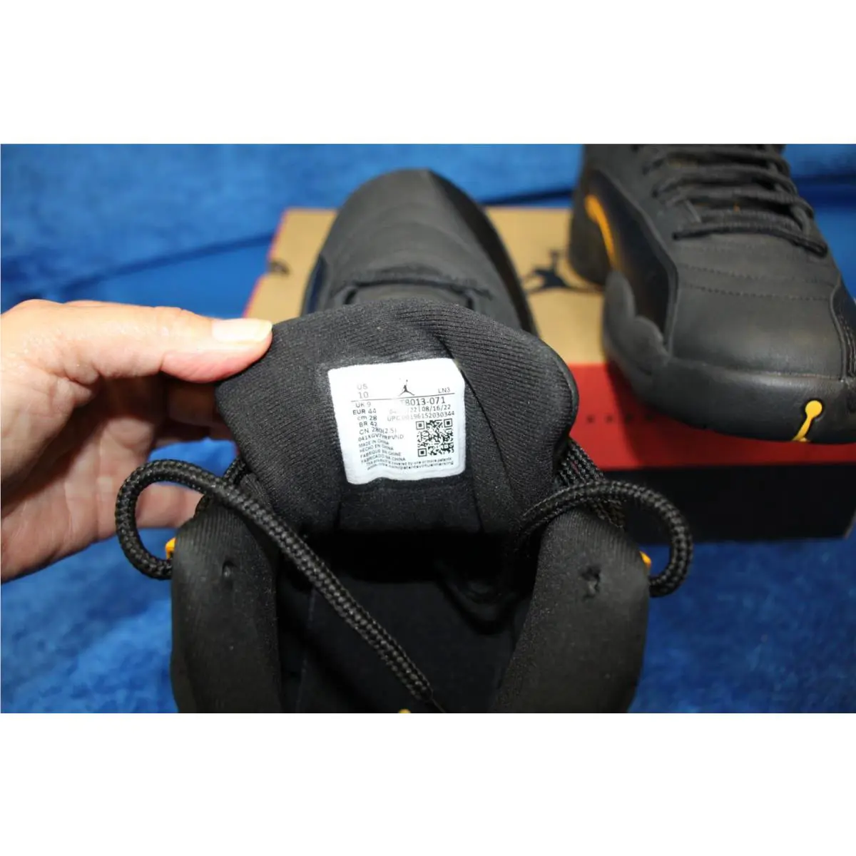 Nike shoes - Air Jordan 12 - Air - CT8013-071 - Black 12