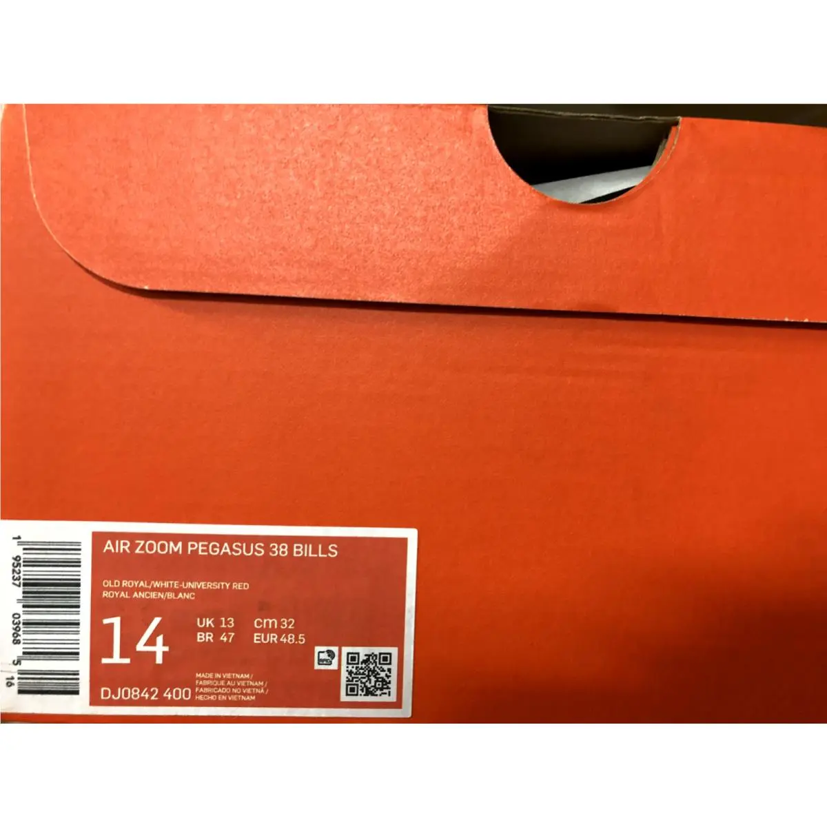 Nike shoes - Nike Air Zoom Pegasus 38 BUFFALO BILLS - DJ0842 400 - Multicolor 9