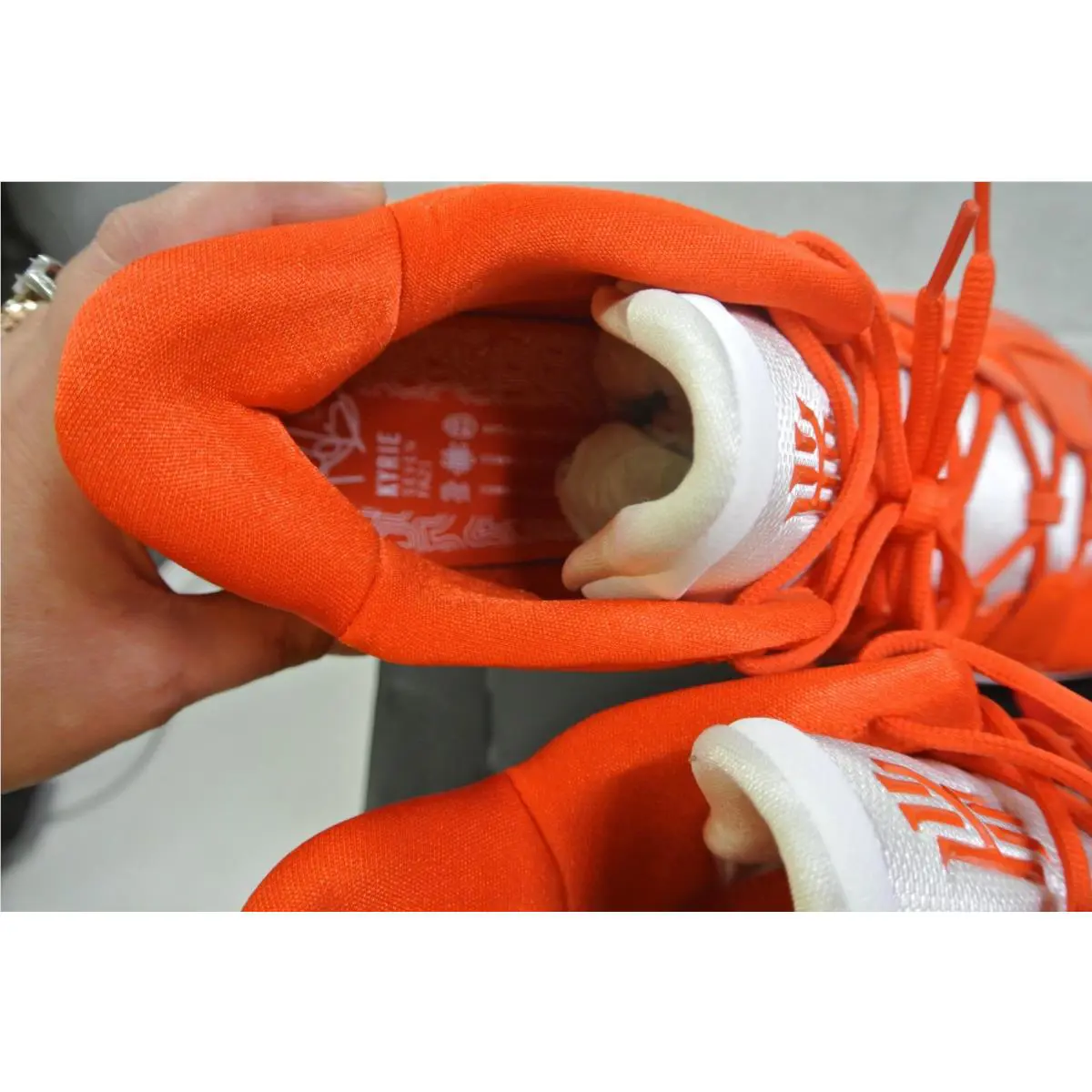 Nike shoes - Nike Kyrie 7 TB Promo - DM5042-802 - Team Orange/White 9
