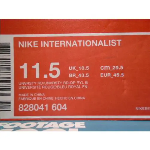 Nike shoes - Nike Internationalist - Internationalist - 828041-604 - Red 7