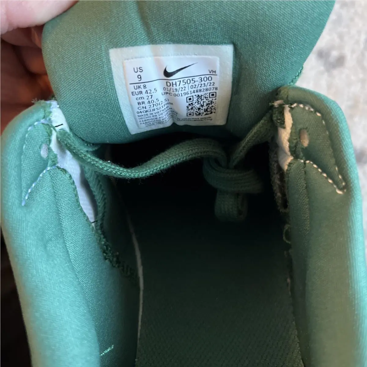 Nike shoes - Nike SB Force 58 Premium - DH7505-300 - Green 6