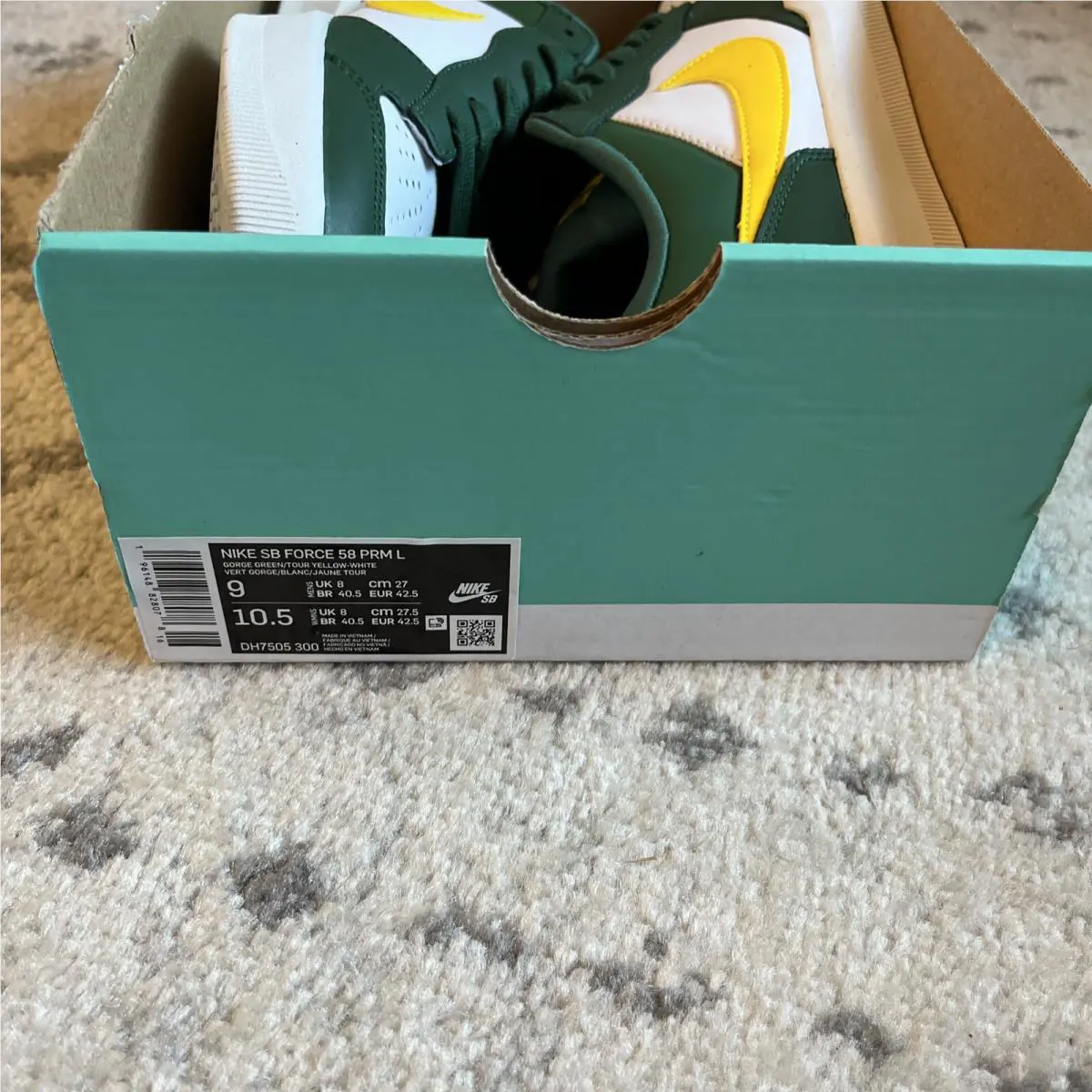 Nike shoes - Nike SB Force 58 Premium - DH7505-300 - Green 7
