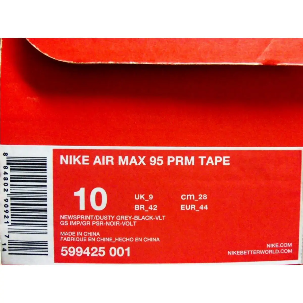 Nike shoes - Nike Air Max 95 - Air Max - 599425-001 - Gray (UPC: 884802909217) 3