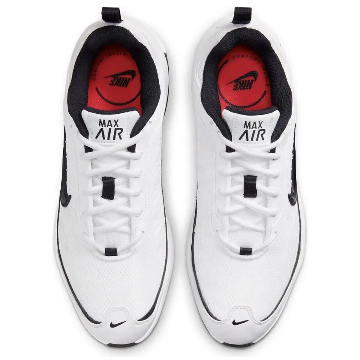 Nike shoes - White/University Red/Black 4