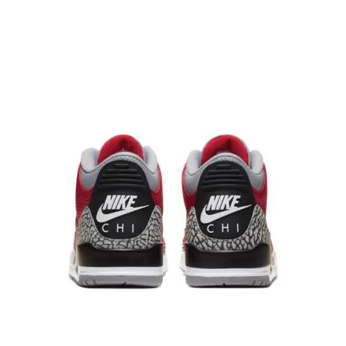 Nike shoes - Jordan 3 - CU2277-600 - Red, Manufacturer: Fire Red Cement 3