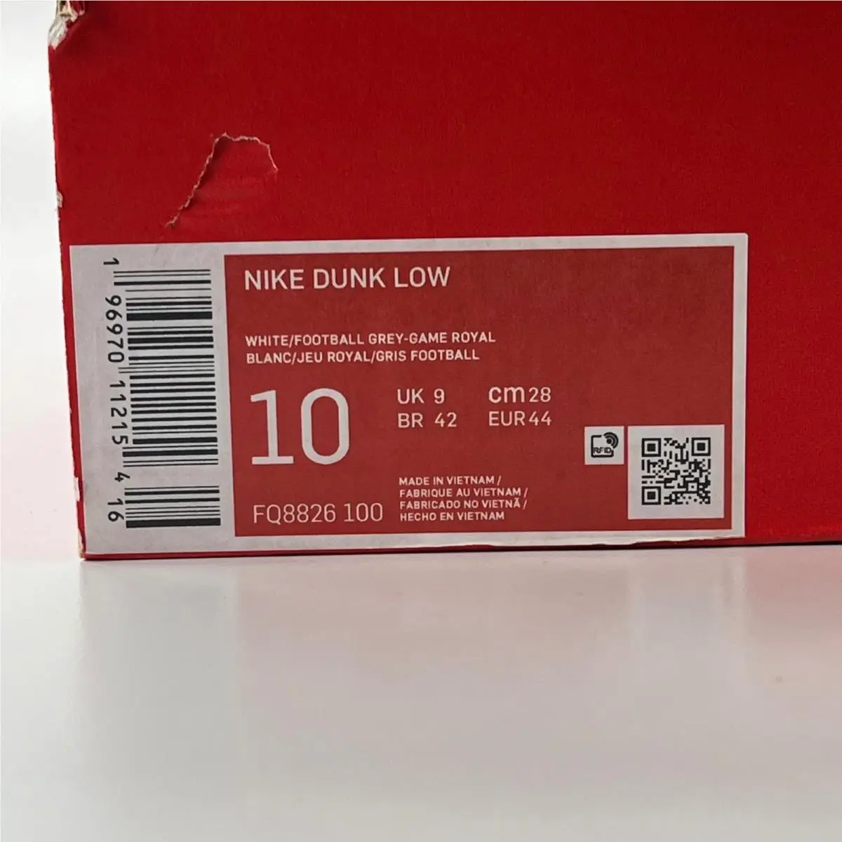 Nike shoes - Nike Dunk Low Game Royal Navy - FQ8826-100 - Blue 8